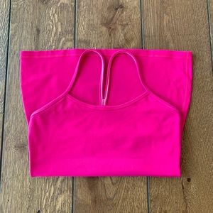 Lululemon Power Y yoga tank top Size 6 MAGENTA